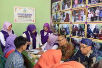 Ketua Tim Pembina Posyandu Kabupaten Tangerang Tinjau Transformasi Layanan di Posyandu Matahari 14