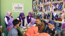 Ketua Tim Pembina Posyandu Kabupaten Tangerang Tinjau Transformasi Layanan di Posyandu Matahari 14
