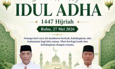 Fachrul Rozi, S.Sos., M.Si Disdukcapil Kabupaten Tangerang Bersama Jajaran Mengucapkan Selamat Hari Raya Idul Adha 1447 Mei 2026