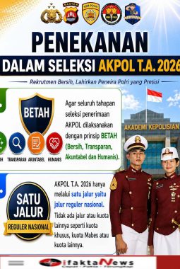 Polri pastikan tidak ada kuota khusus pada Penerimaan Taruna Akpol T.A 2026