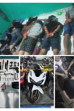 Komplotan Curanmor Tangerang Dibekuk, Polisi Sita Airsoft Gun dan Senjata Tajam