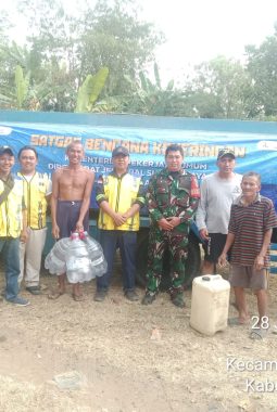 Kodim Tigaraksa dan BBWS Salurkan Air ke 150 KK Pagedangan