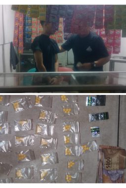 Sembunyikan Ratusan Obat Keras dalam Tong Sampah, Seorang Pria Diamankan Polsek Cisoka Polresta Tangerang