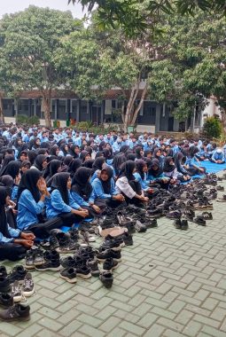 Tingkatkan Nasionalisme Generasi Muda, Koramil 12/Rajeg Gelar Program ‘Army Go to School’ di SMAN 14 Kab Tangerang